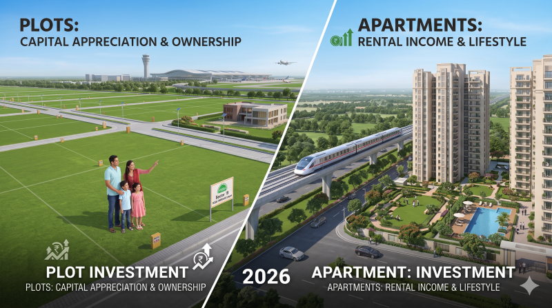 Beyond the Runway: How the New Film City & Semiconductor Park are Skyrocketing Jewar Plot Values