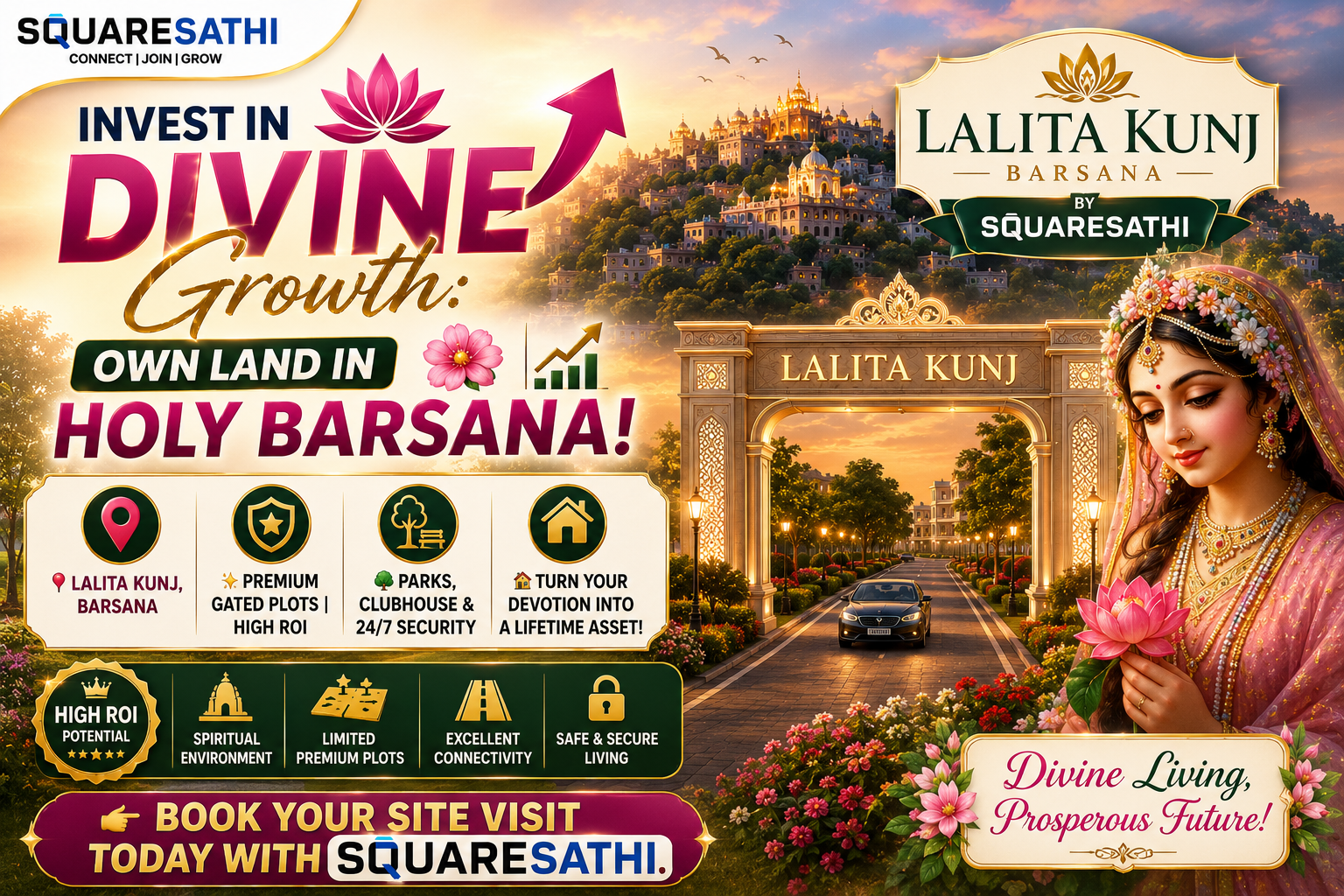 A Dream Home in Barsana: The Heartwarming Story of Rajesh Ji and Lalita Kunj