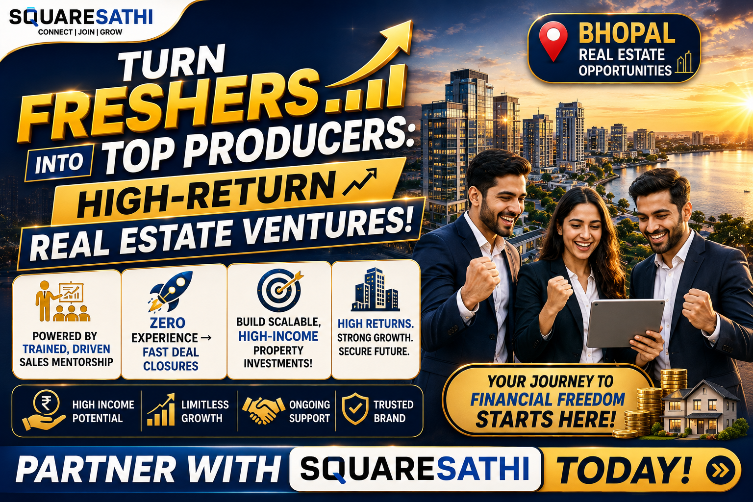 I Know Nothing..." How a 23-Year-Old Fresher Transformed His Career with SquareSathi