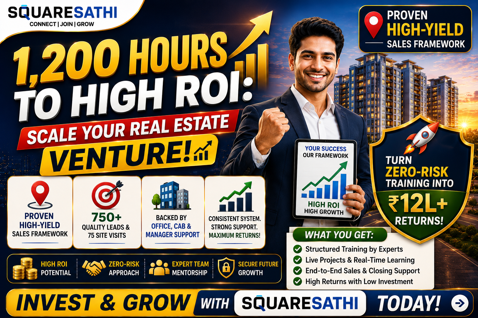 Can You Make ₹12 Lakhs From Zero Sales? Sumit’s Smart Real Estate Calculation